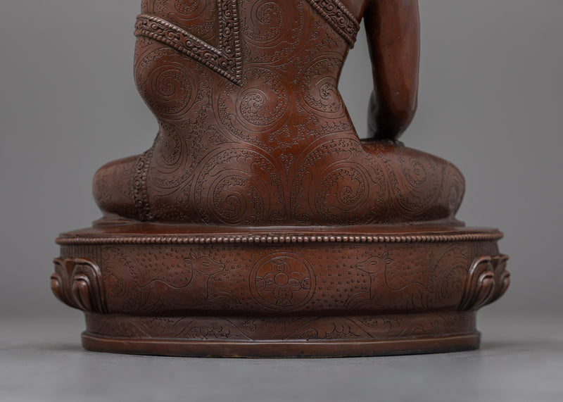 Shakyamuni Buddha Tranquil Enlightened Teacher Statue | Sacred Spiritual Figure