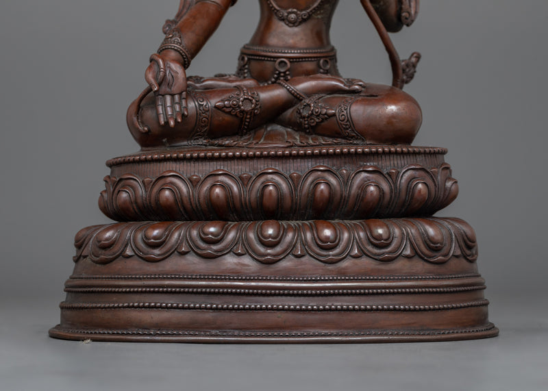 Goddess of Long Life White Tara | Symbol of Serenity, Longevity, and Healing Power