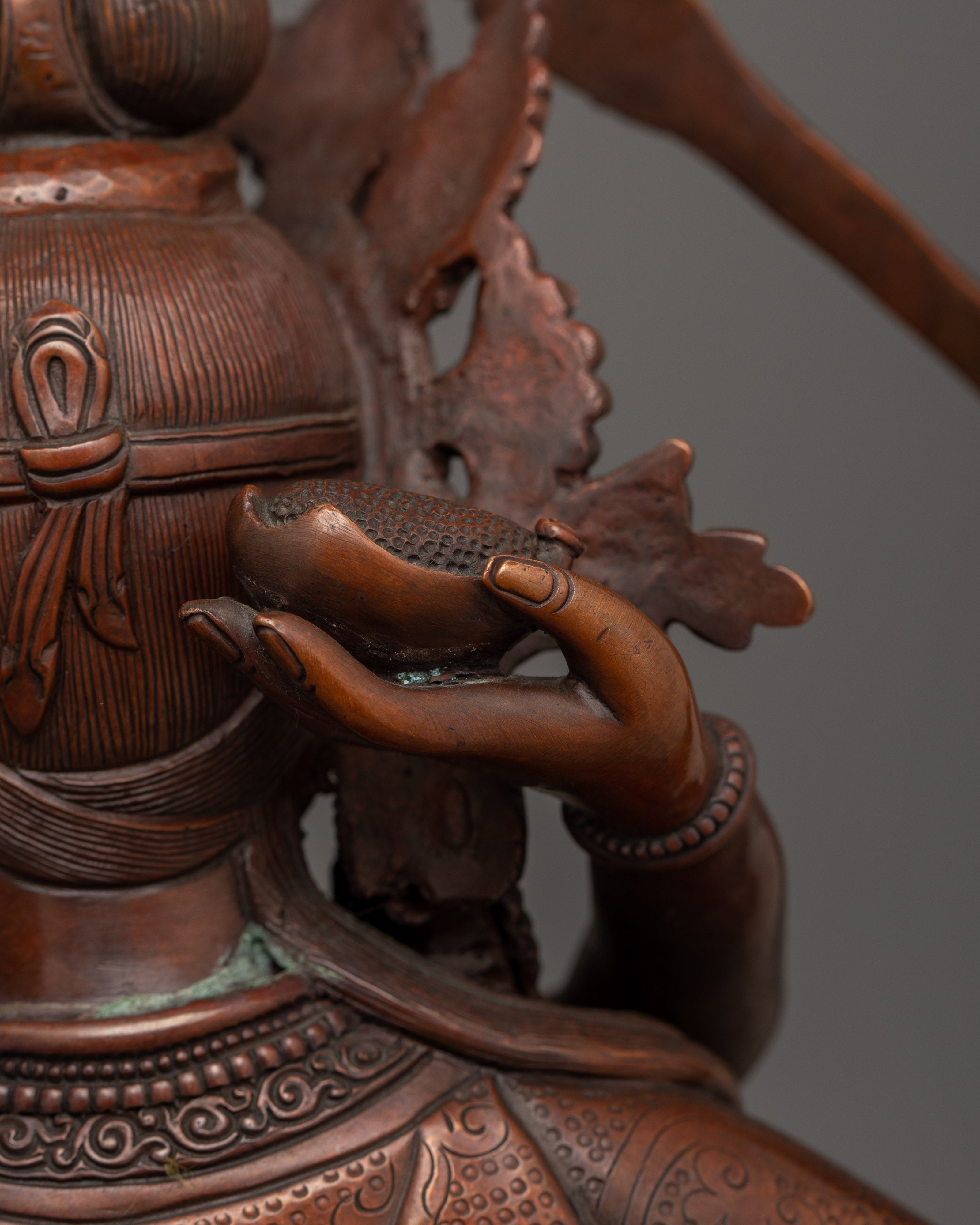 Tibetan Sacred Manjushri with Consort | The Perfect Balance of Wisdom and Compassion