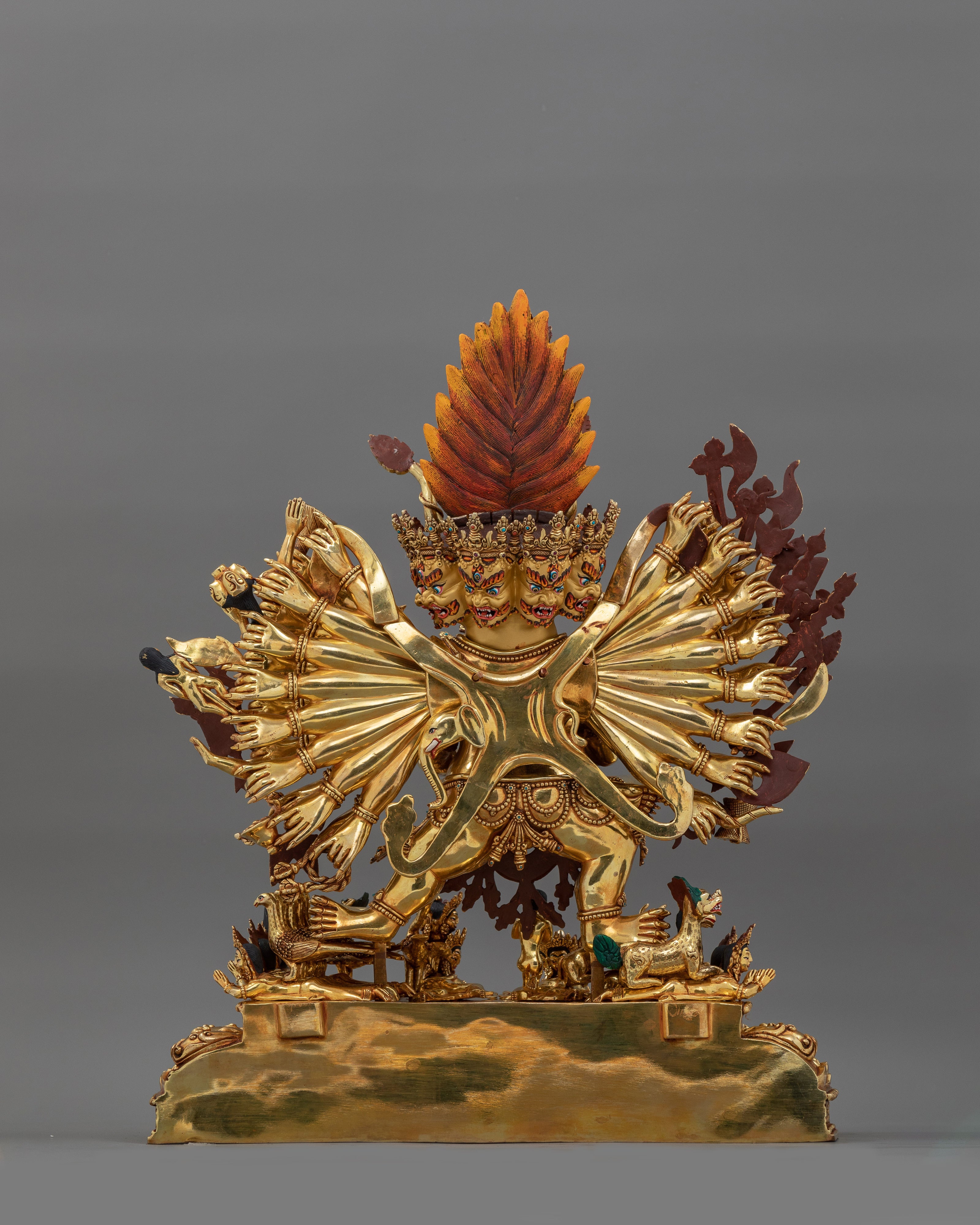 Fierce Protector and Destroyer of Delusions Yamantaka | Tantric Deity