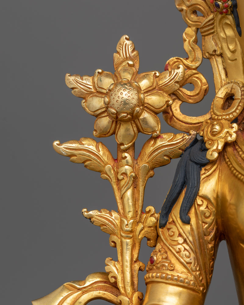 Compassionate Energy of White Tara Figurine | Guiding Towards Healing and Inner Peace