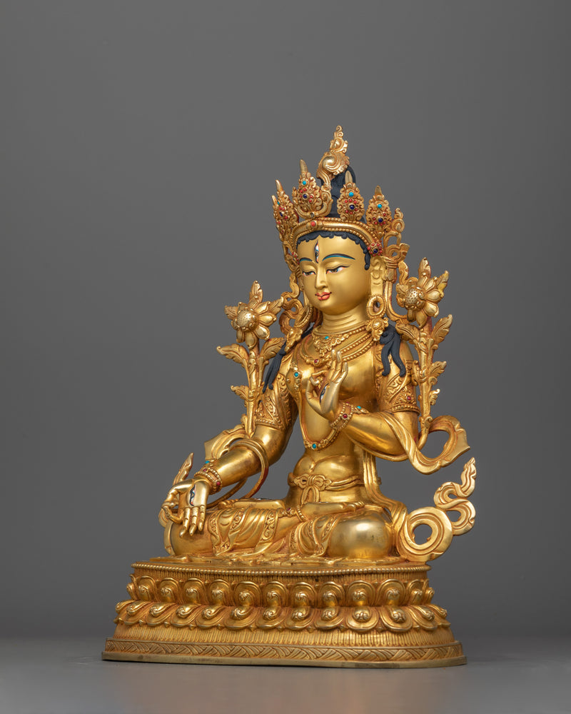 Compassionate Energy of White Tara Figurine | Guiding Towards Healing and Inner Peace