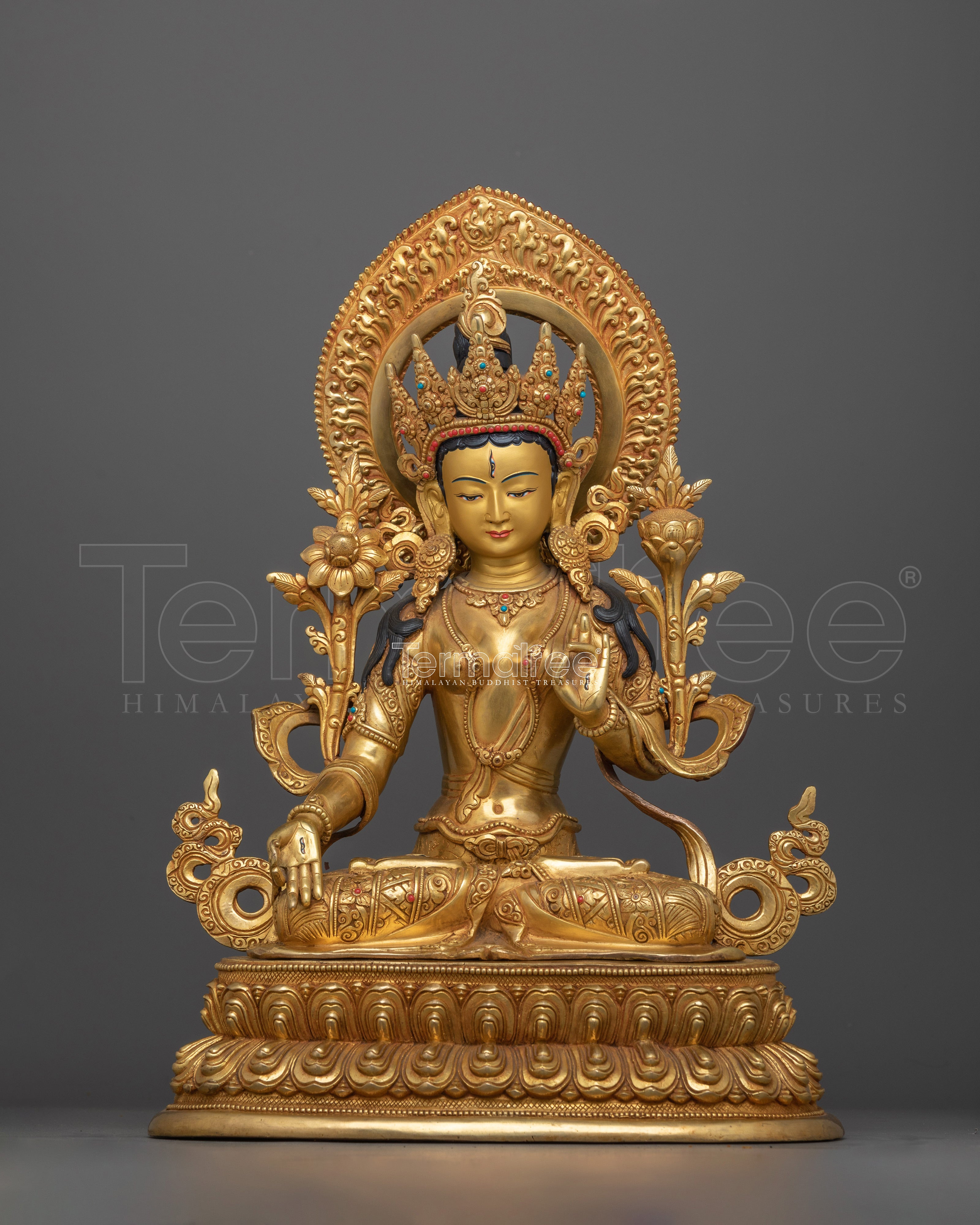 Female Buddha of Long Life White Tara | Longevity, Wisdom, and Good Fortune
