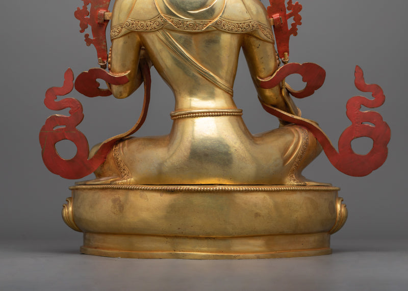 Divine Protector Green Tara Statue | Harmonious Balance of Beauty and Spirituality