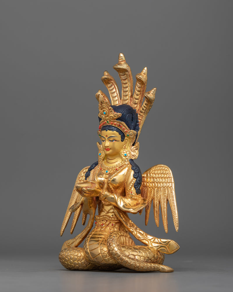 Traditional Nepalese Artistry Mystical Naga Kanya | The Divine God Snake Women