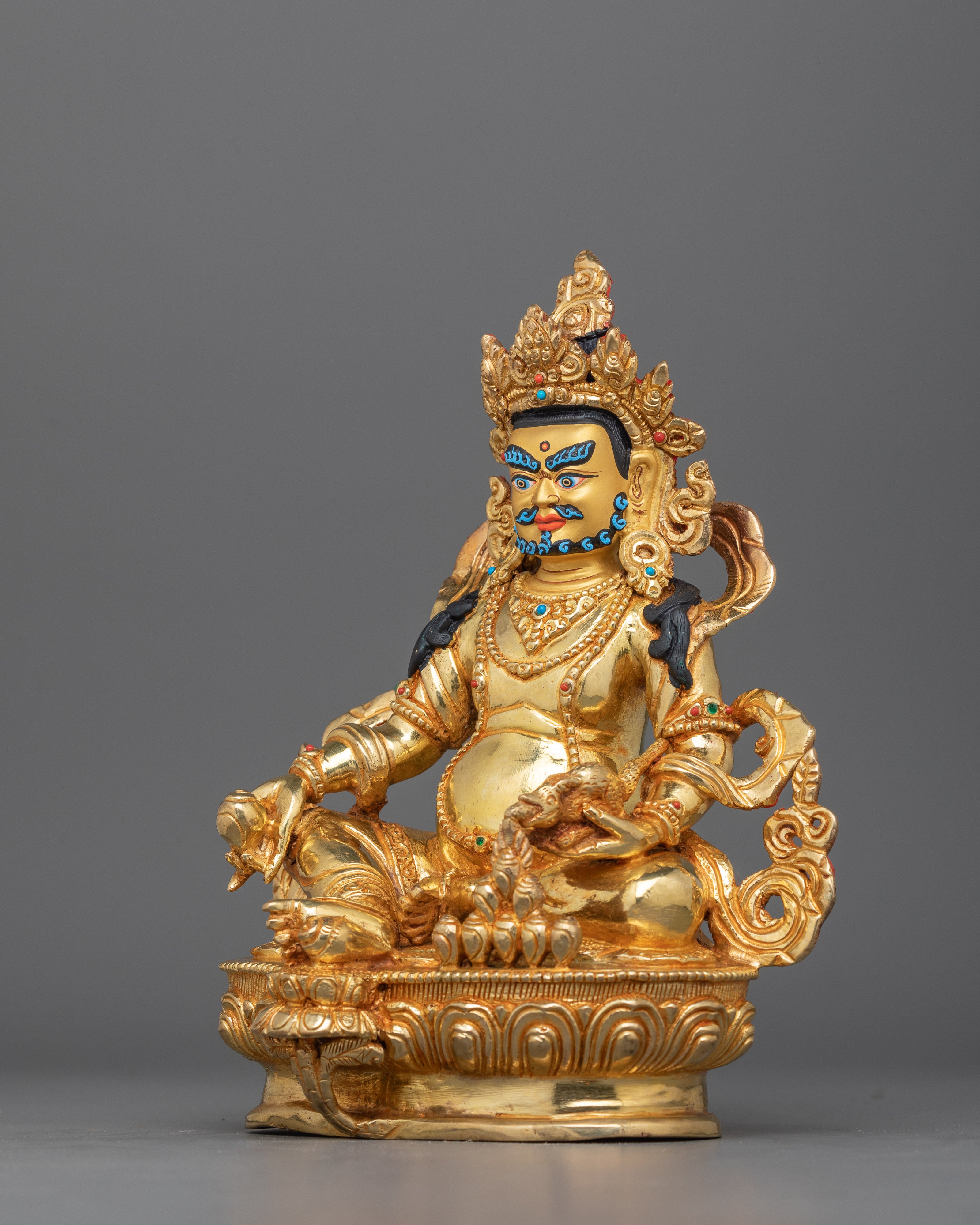 Guardian of Wealth Dzambhala Statue | The Divine Source of Wealth and Good Fortune