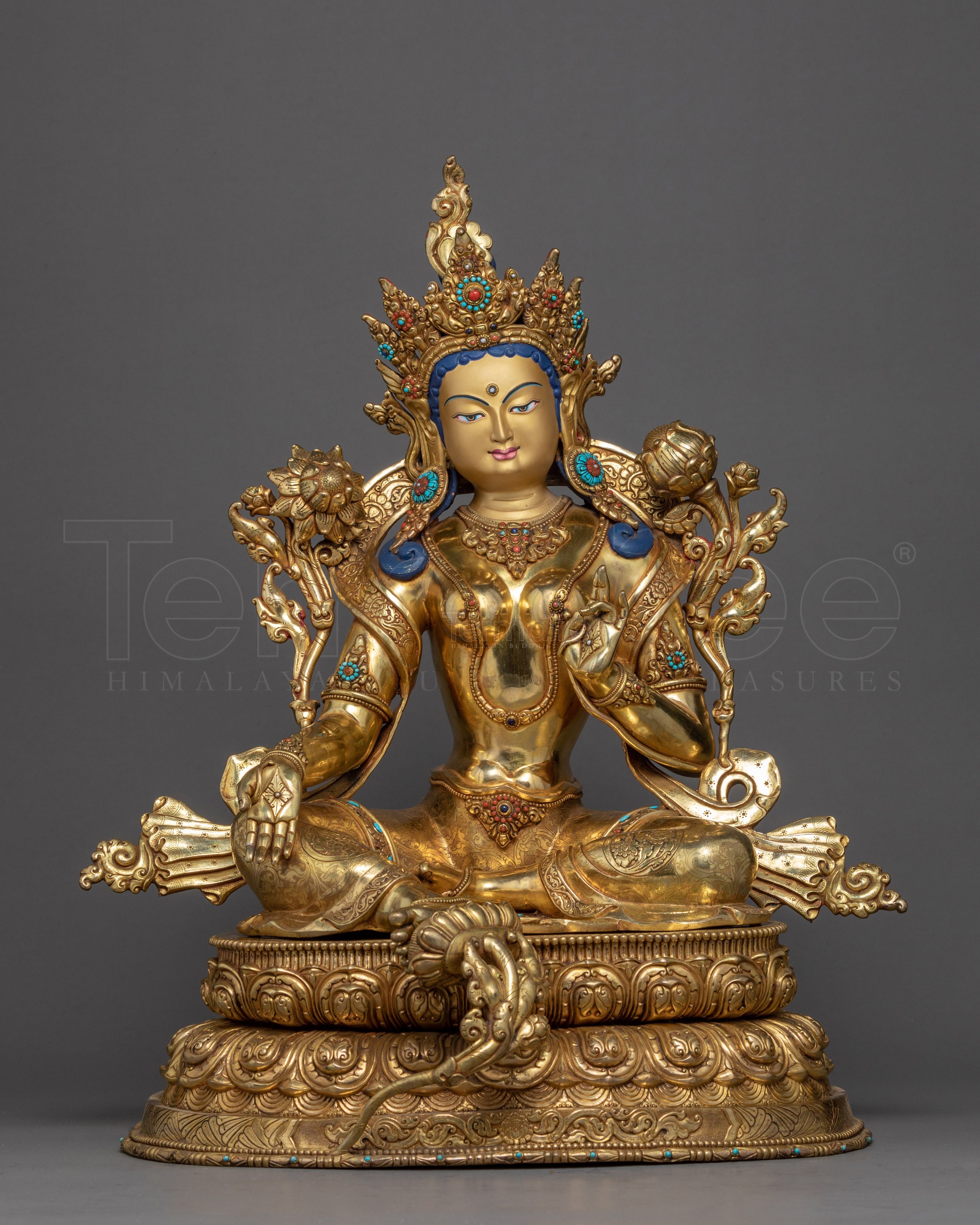 Green Tara Buddha Art | Mother Tara Statue