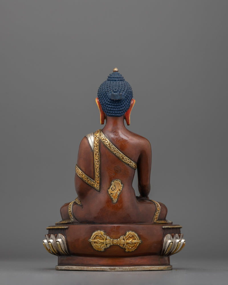 Traditional Shakyamuni Buddha Dharma Figurine | Embodiment of Enlightenment