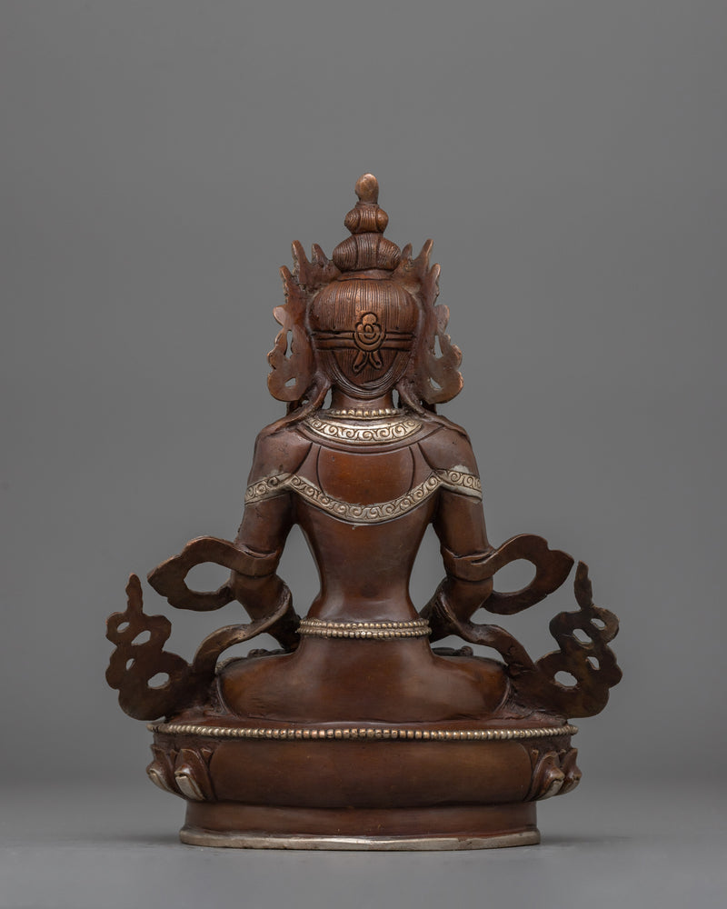 Deity of Infinite Art Amitayus | Compassion and Wisdom Art