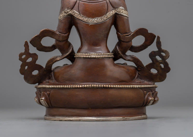 Deity of Infinite Art Amitayus | Compassion and Wisdom Art
