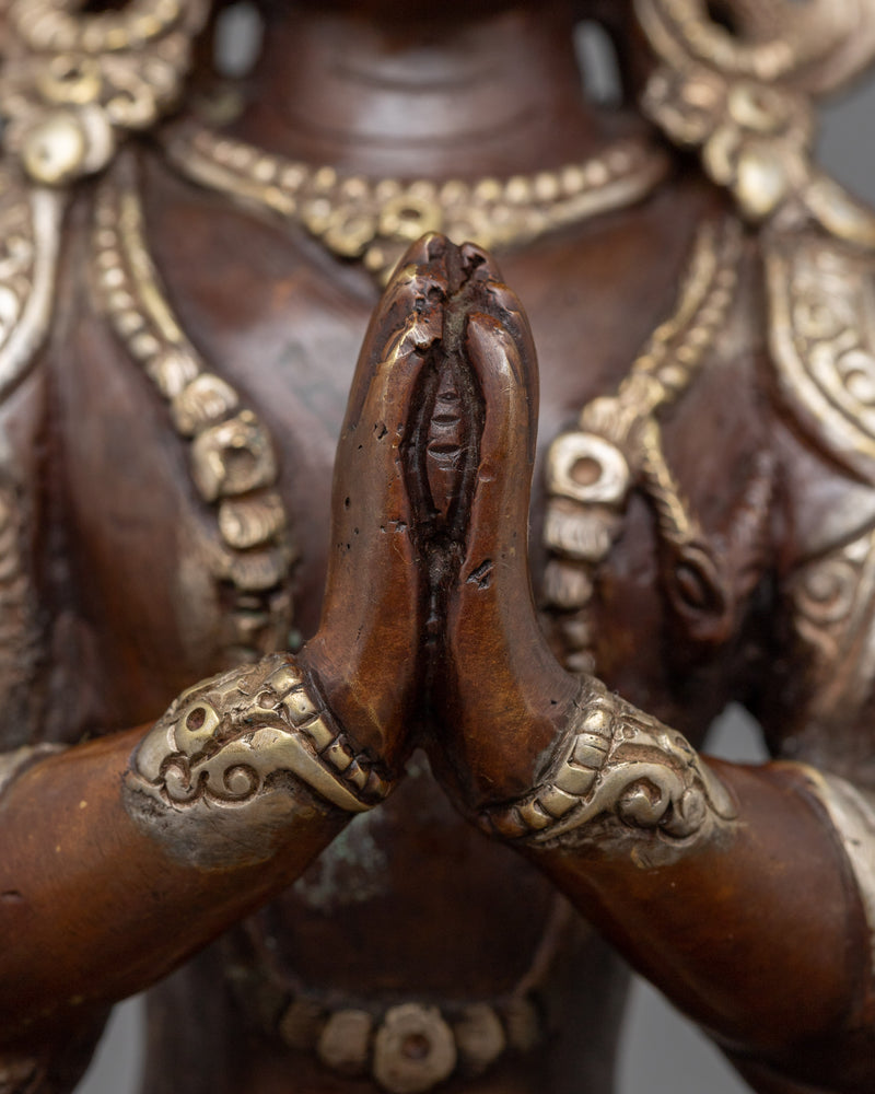 Lord Chenresig Figurine  | Bodhisattva of Compassionate Action