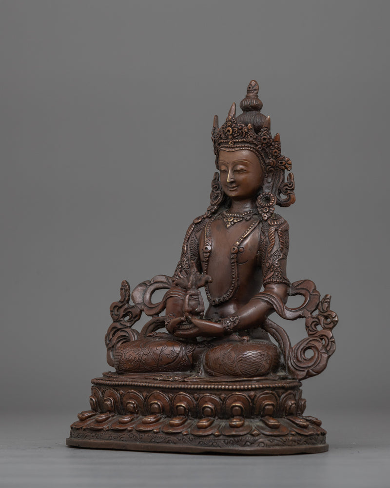 Handcrafted Buddhist Art of Amitayus | Symbol of Longevity and Compassion