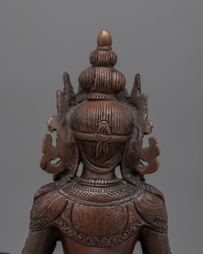 Handcrafted Buddhist Art of Amitayus | Symbol of Longevity and Compassion