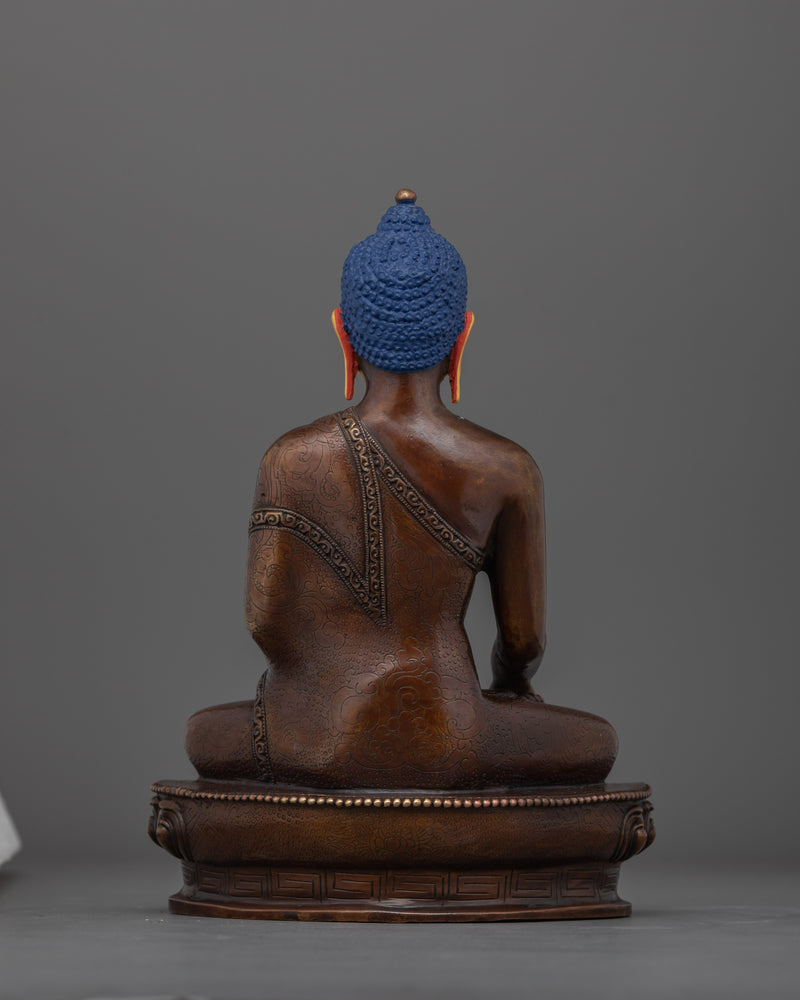Shakyamuni Buddha Statue for Buddhist Shrine | Embrace a Sense of Peace and Mindfulness