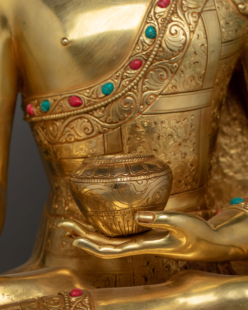 Shakyamuni Buddha Zen Buddha Decor Figurine | Spiritual Buddhist Artwork