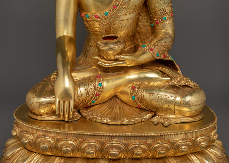 Shakyamuni Buddha Zen Buddha Decor Figurine | Spiritual Buddhist Artwork