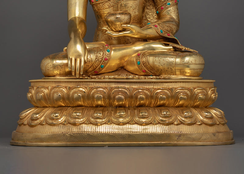 Shakyamuni Buddha Zen Buddha Decor Figurine | Spiritual Buddhist Artwork