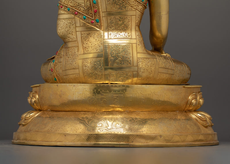 Shakyamuni Buddha Zen Buddha Decor Figurine | Spiritual Buddhist Artwork