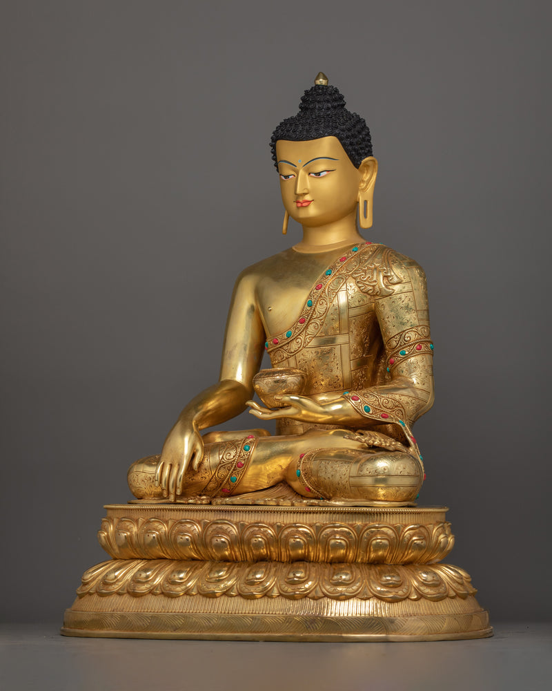 Shakyamuni Buddha Zen Buddha Decor Figurine | Spiritual Buddhist Artwork