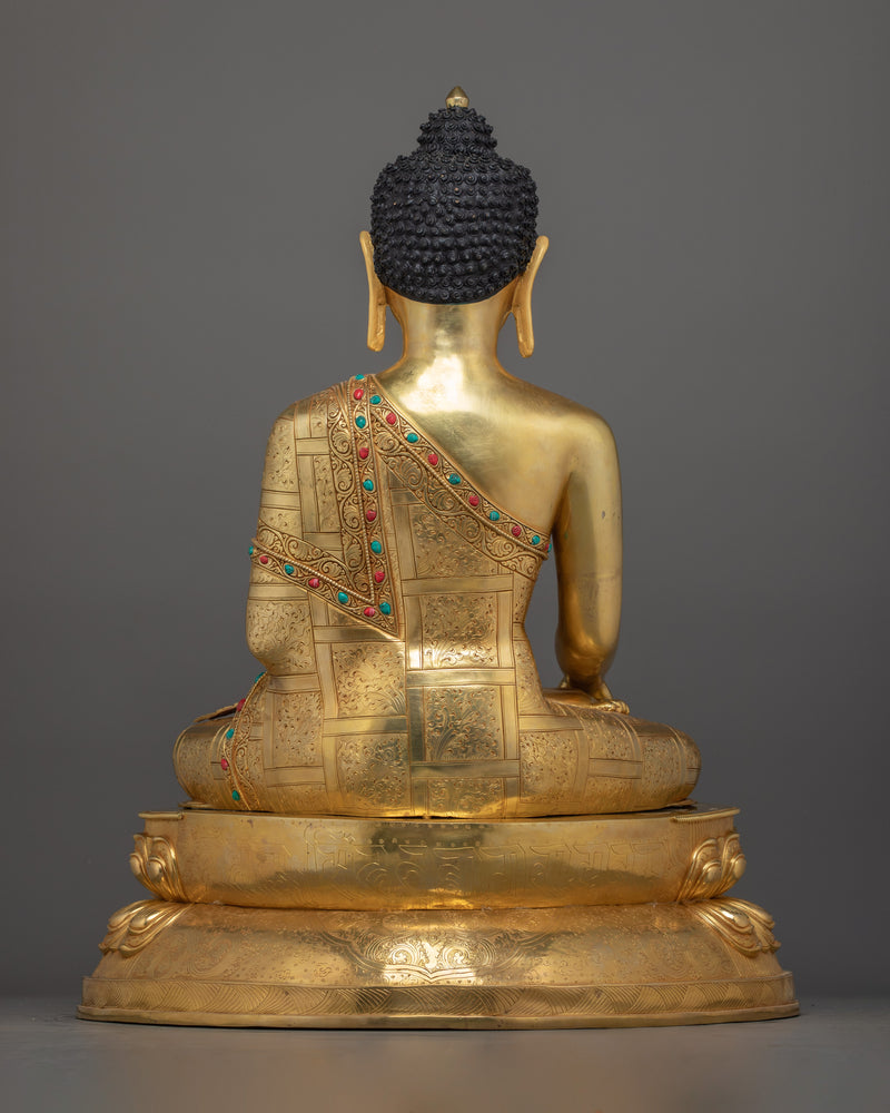 Shakyamuni Buddha Zen Buddha Decor Figurine | Spiritual Buddhist Artwork
