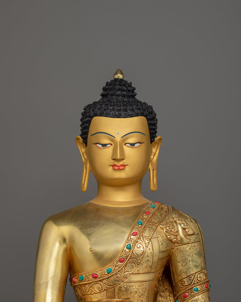 Shakyamuni Buddha Zen Buddha Decor Figurine | Spiritual Buddhist Artwork
