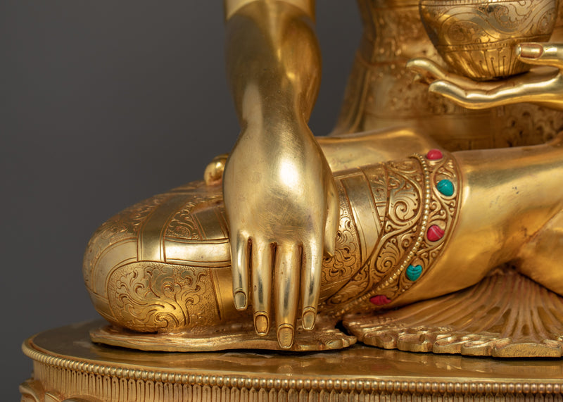 Shakyamuni Buddha Zen Buddha Decor Figurine | Spiritual Buddhist Artwork