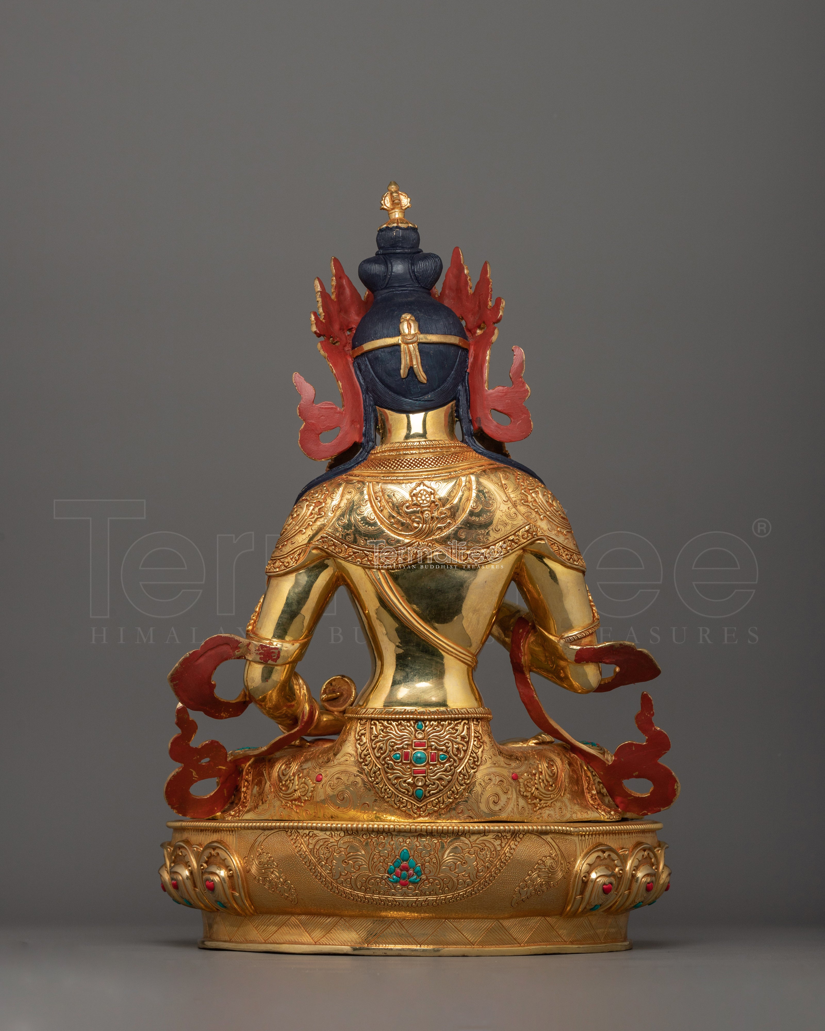 Hand-crafted Vajrasattva Religious Statue | Sculpture for Buddhist Shrine Room Decor