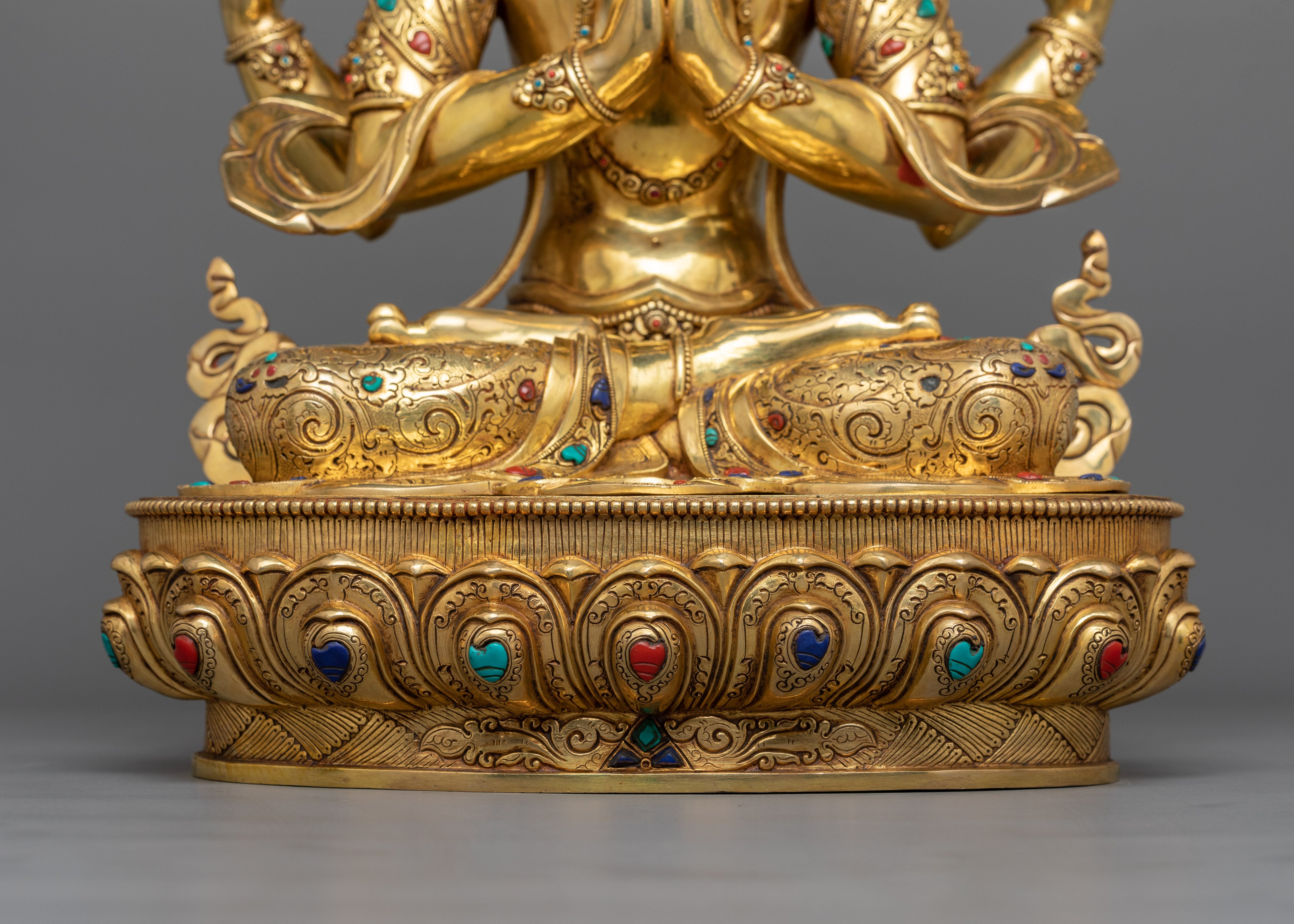 Bodhisattva of Compassion Chenrezig Figurine | Protector of All Sentient Beings