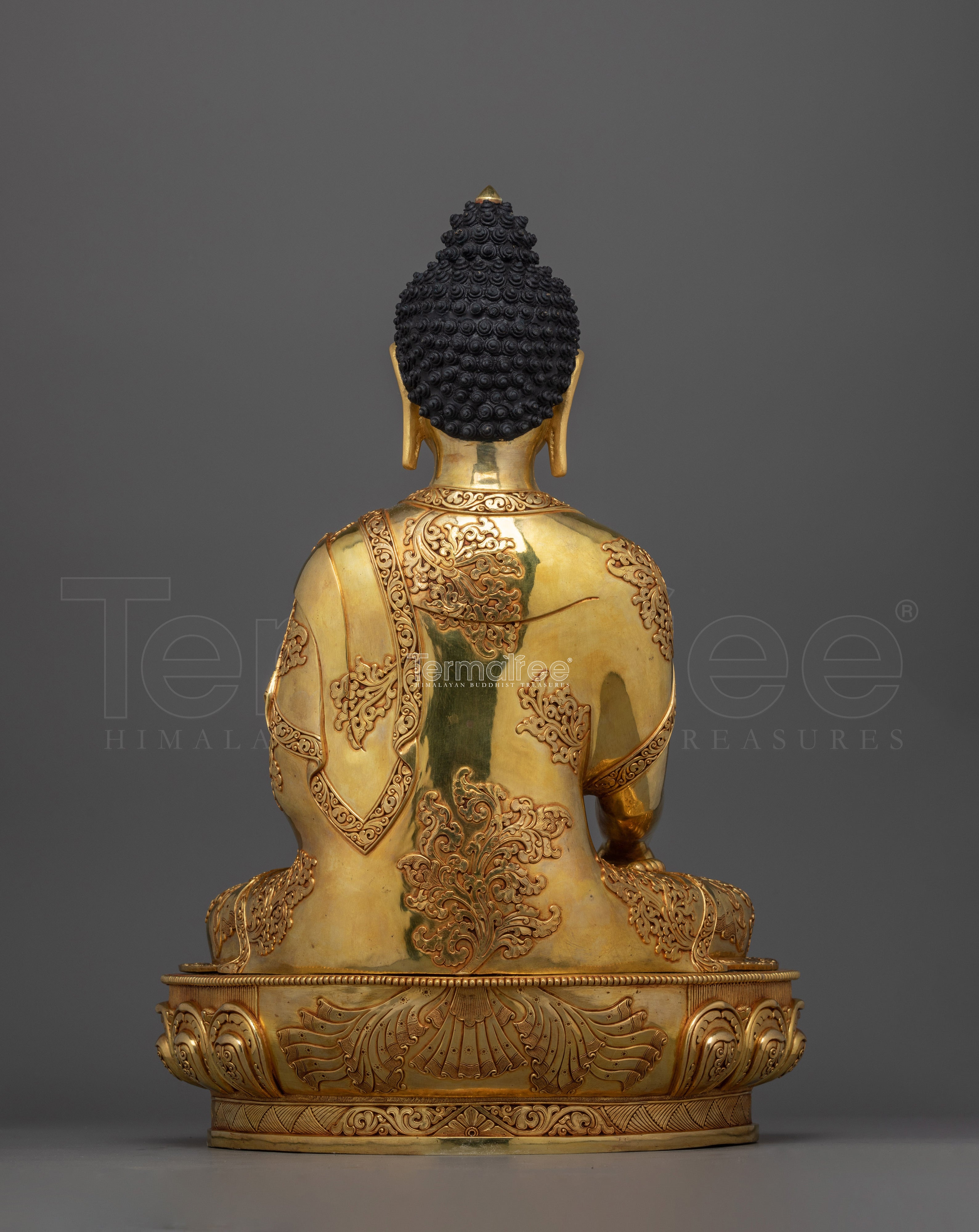 Enlightened Statue of Shakyamuni Buddha | A Sacred Masterpiece of Tranquility