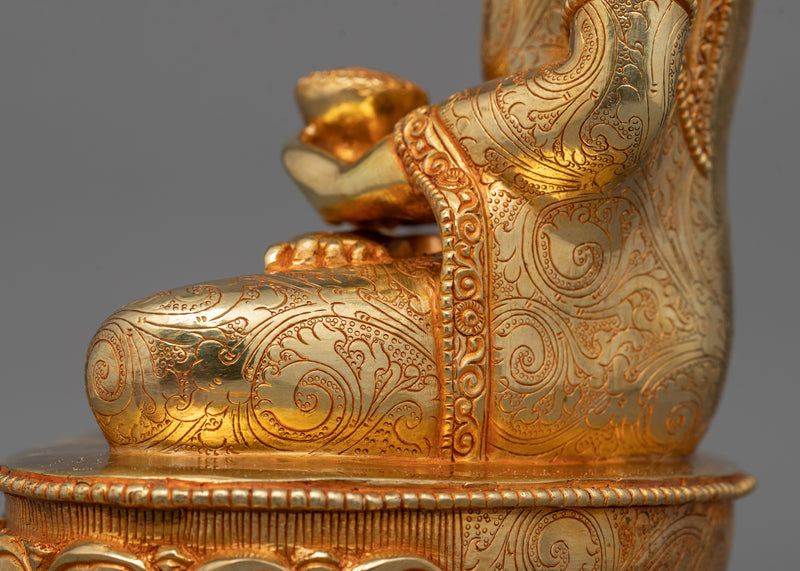 Amitabha Diamond Realm Buddha Figure | Meditative Pure Land Icon