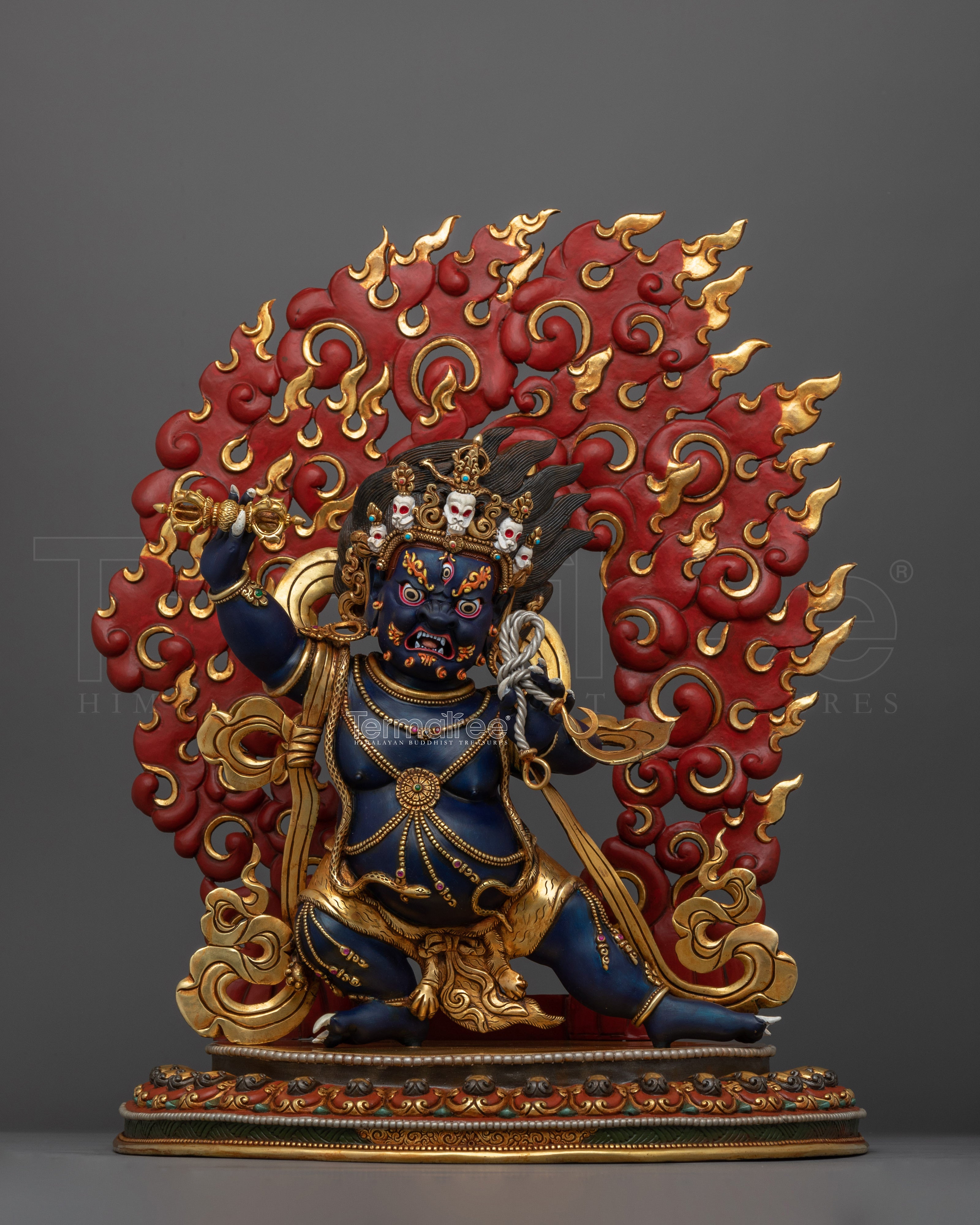 Handcrafted Lord of Power Vajrapani Statue | Strength Of All Buddhas