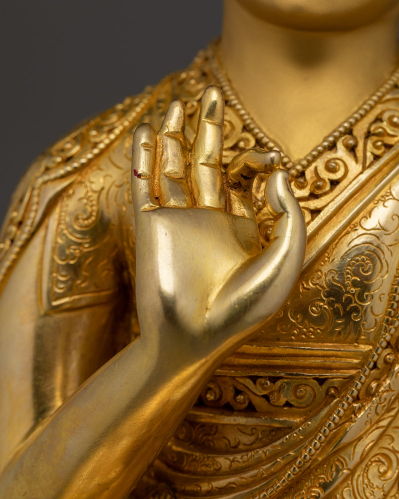 Tsong Khapa Set With His Deciples Life and Teachings | Gyaltsab Je and Khedrup Je