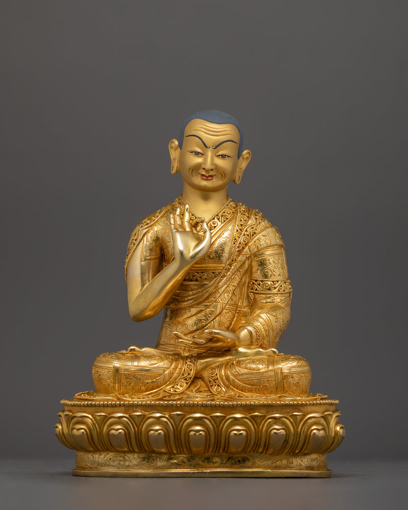 Tsong Khapa Set With His Deciples Life and Teachings | Gyaltsab Je and Khedrup Je