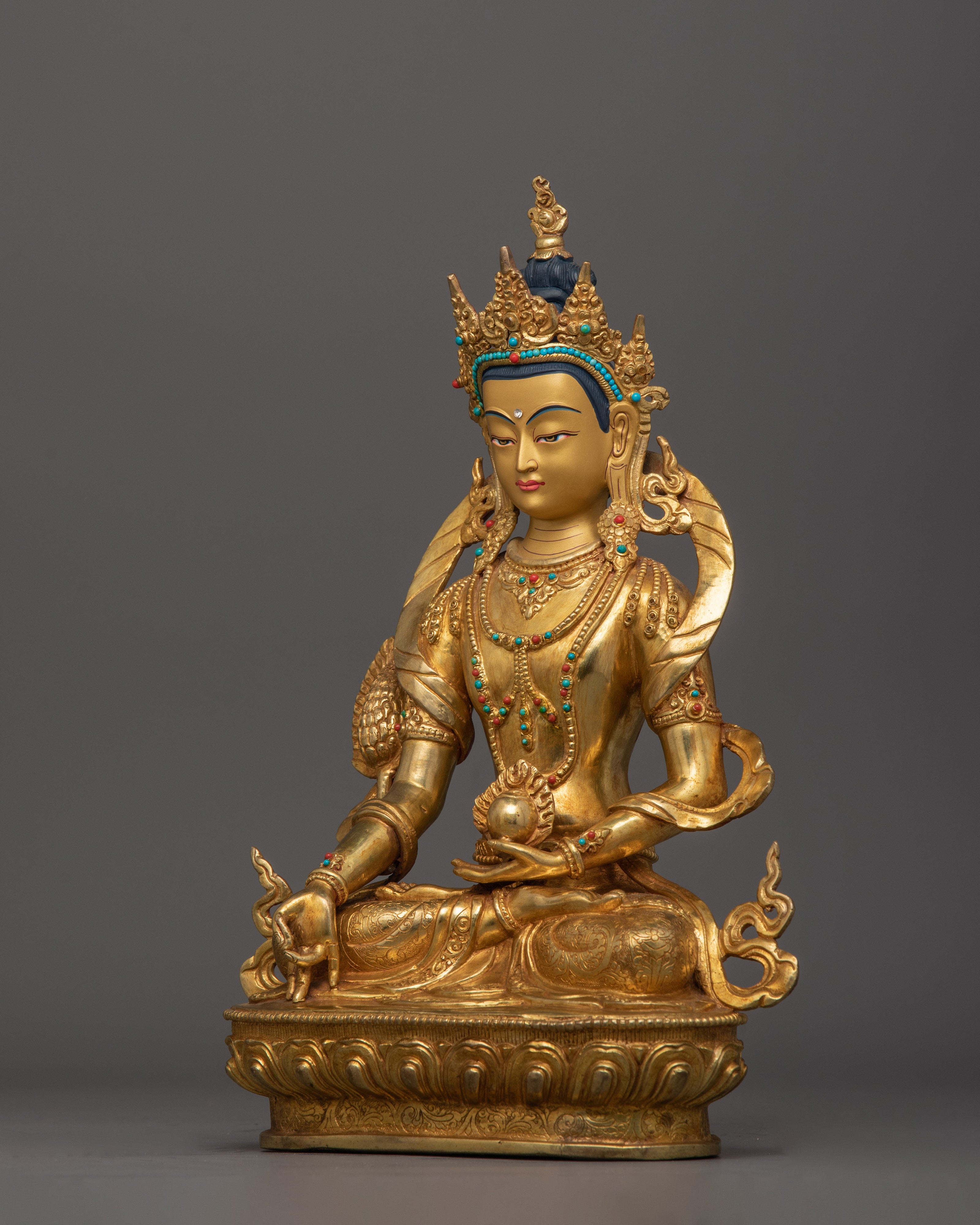 The Savior of Hell Beings Kshitigarbha Statue | Bodhisattva of Great Vows