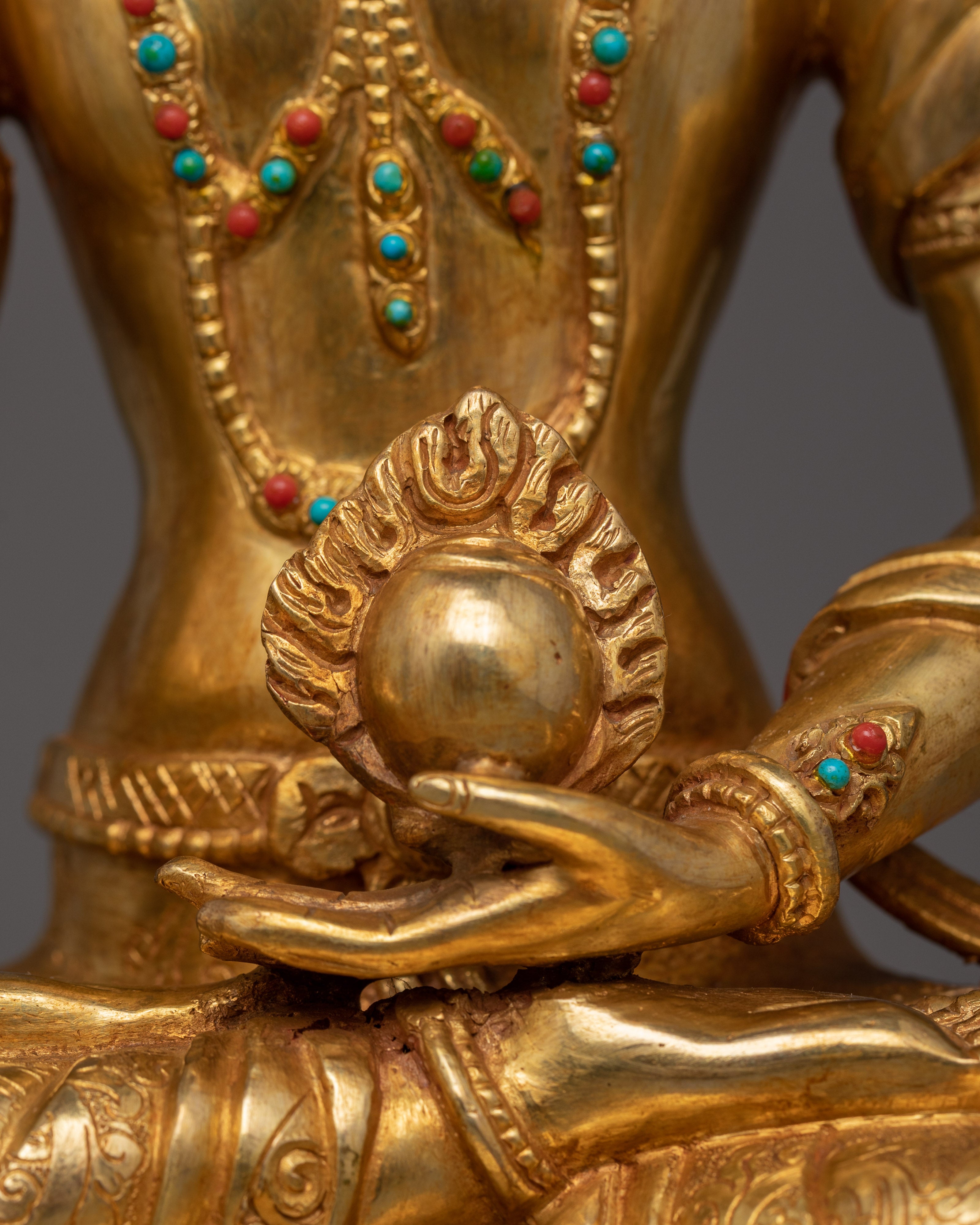 The Savior of Hell Beings Kshitigarbha Statue | Bodhisattva of Great Vows