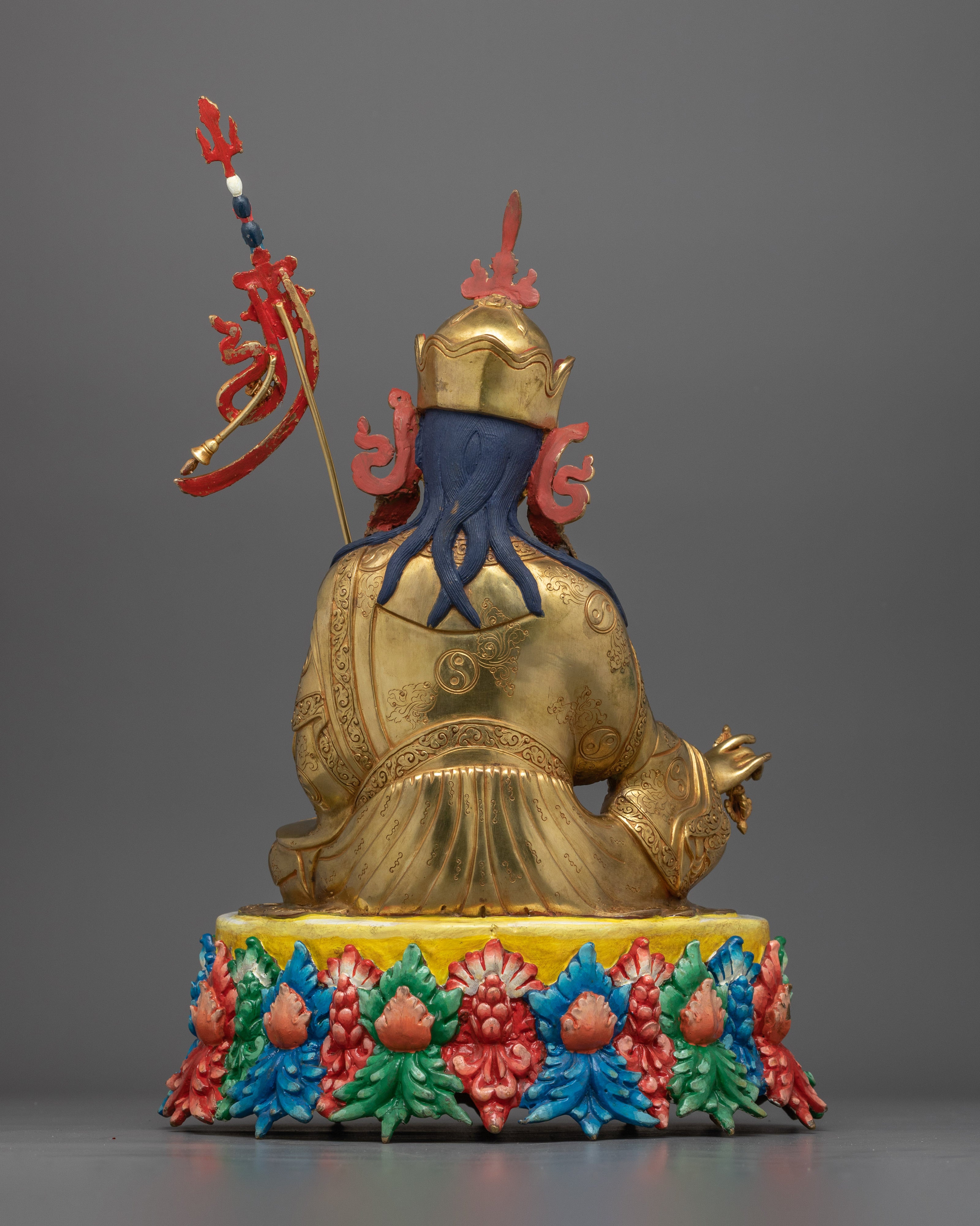Tantric Guru Tibetan Buddhist Padmasambhava Statue | Guru Rinpoche The Second Buddha