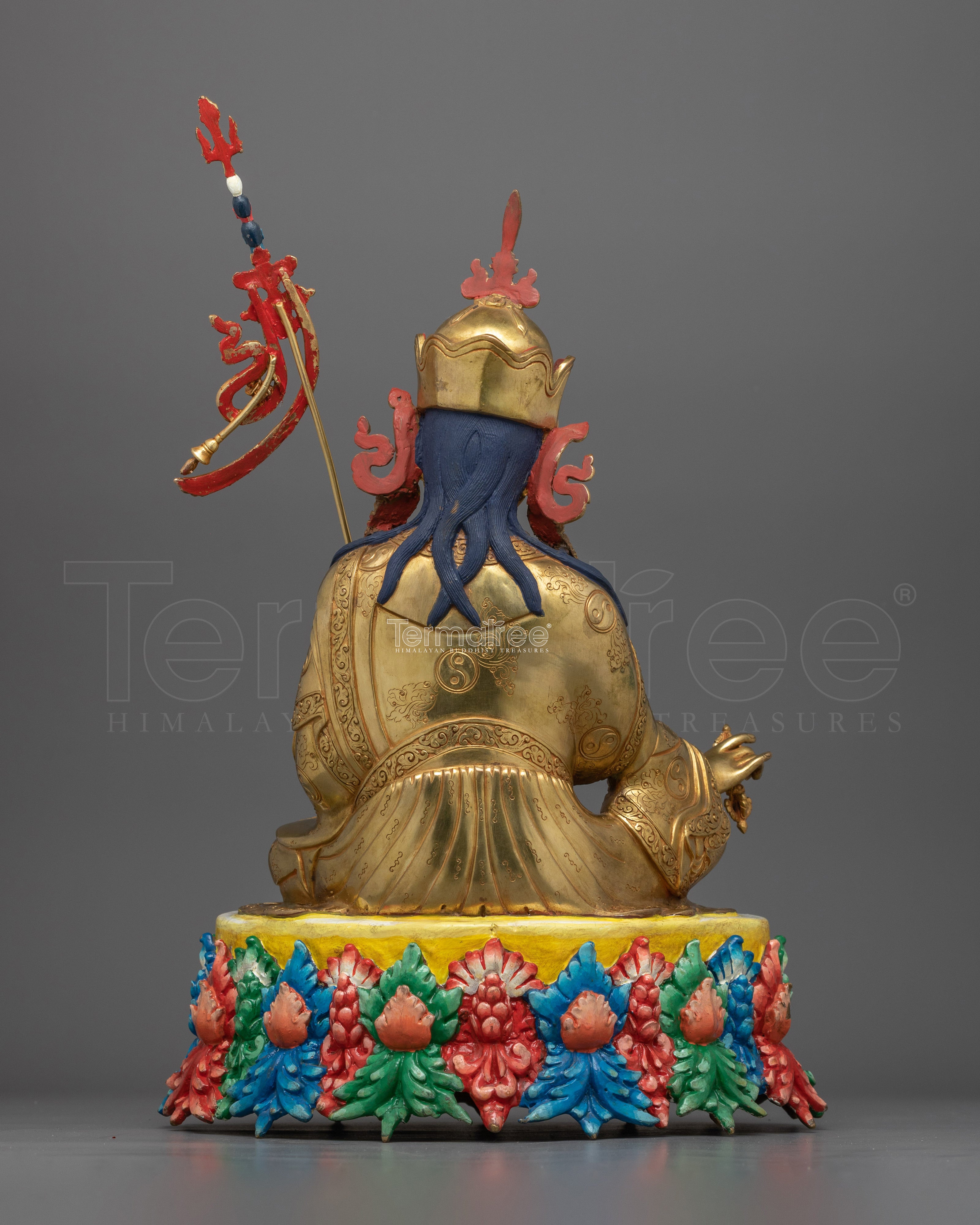 Tantric Guru Tibetan Buddhist Padmasambhava Statue | Guru Rinpoche The Second Buddha