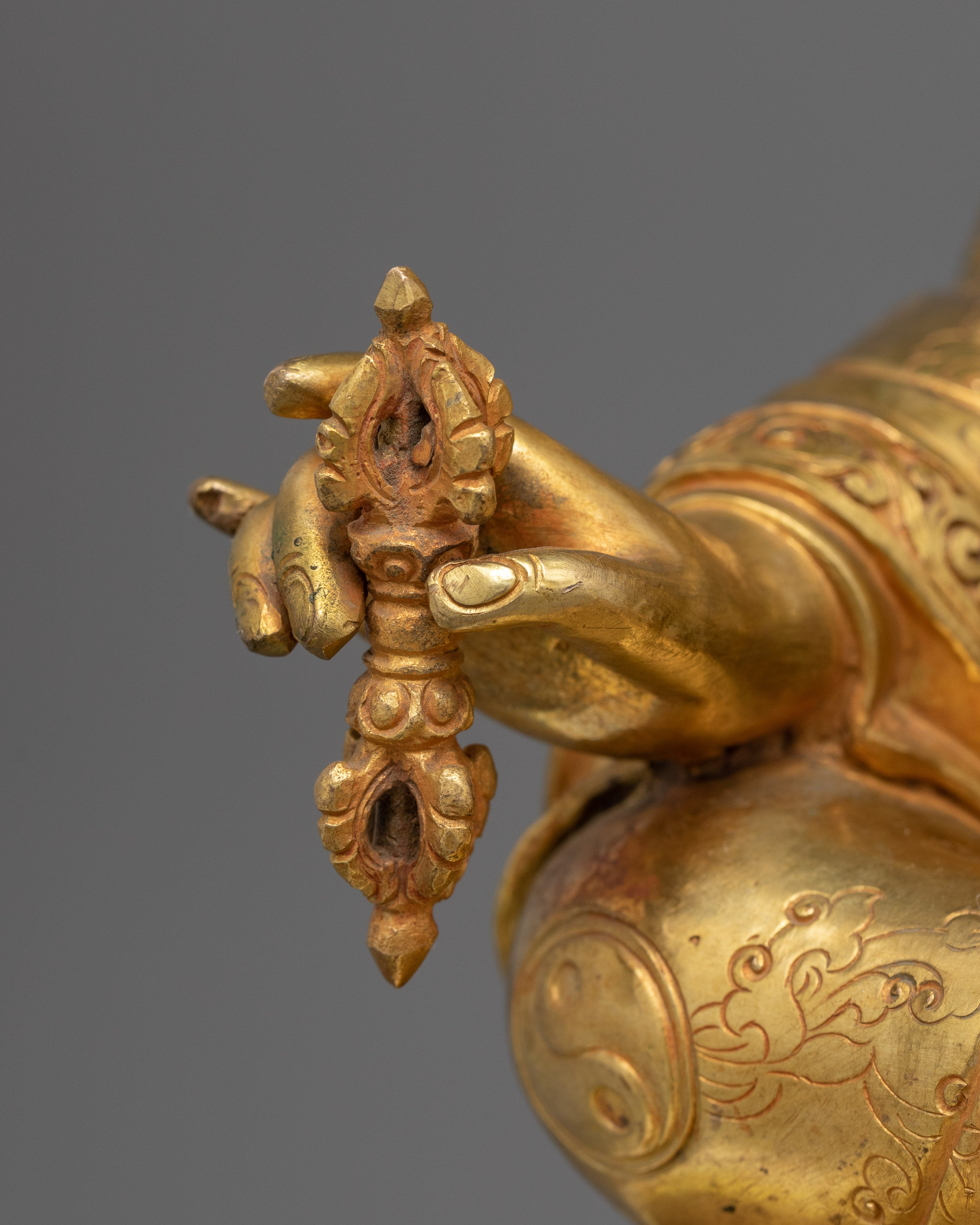 Tantric Guru Tibetan Buddhist Padmasambhava Statue | Guru Rinpoche The Second Buddha