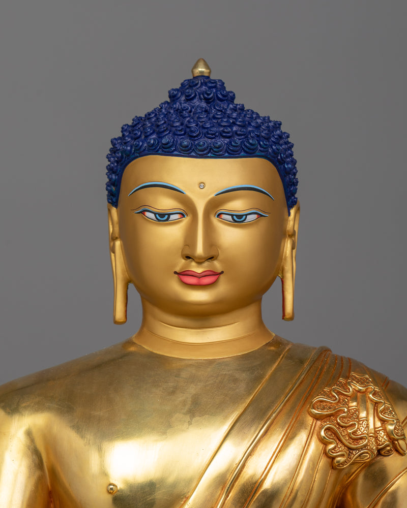 Enlighten Guru Shakyamuni Buddha Statue | Buddhist Spiritual Decor and Practice Artwork