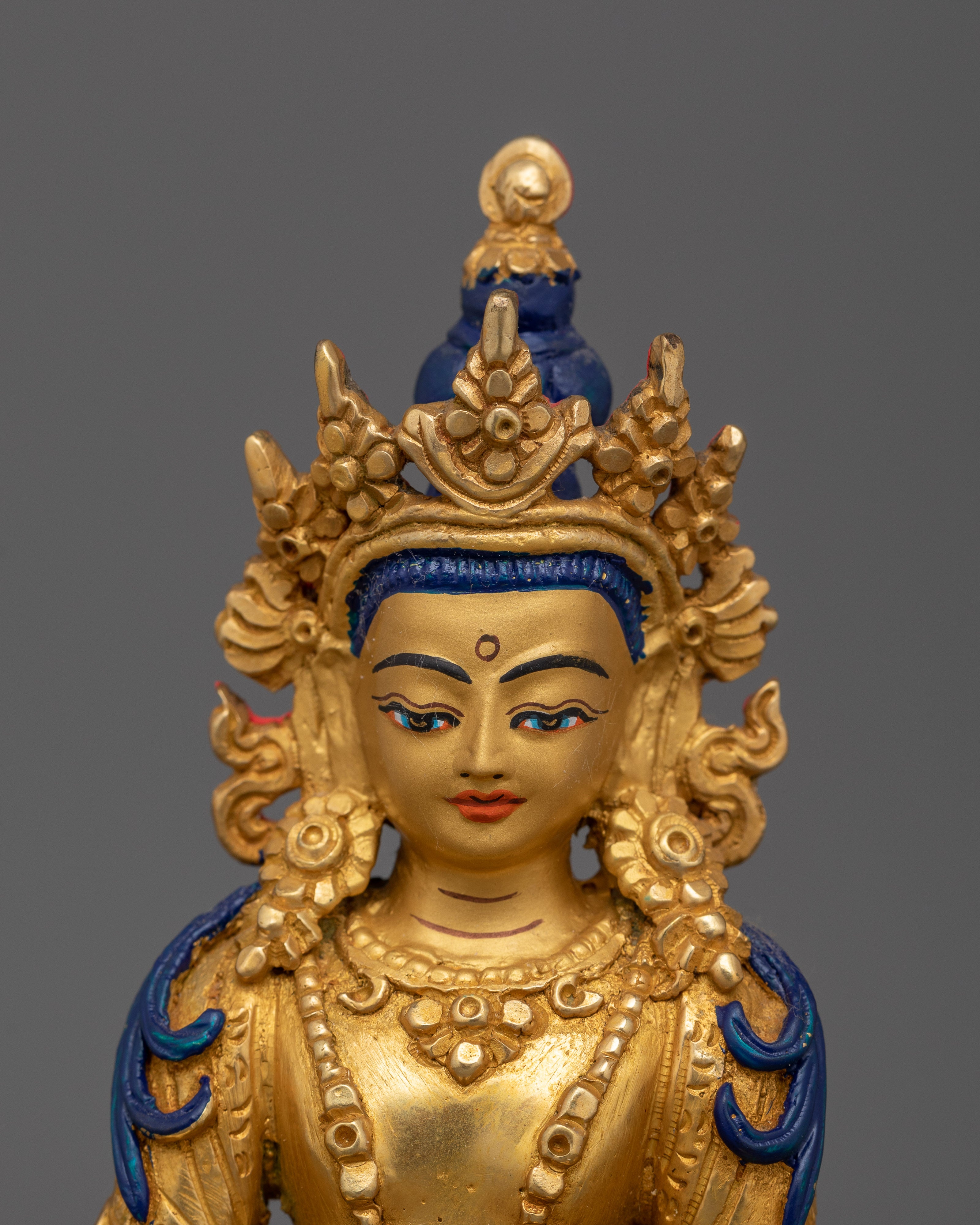 14cm Amitayus Statue Deity of Longevity | Lord of Boundless Life