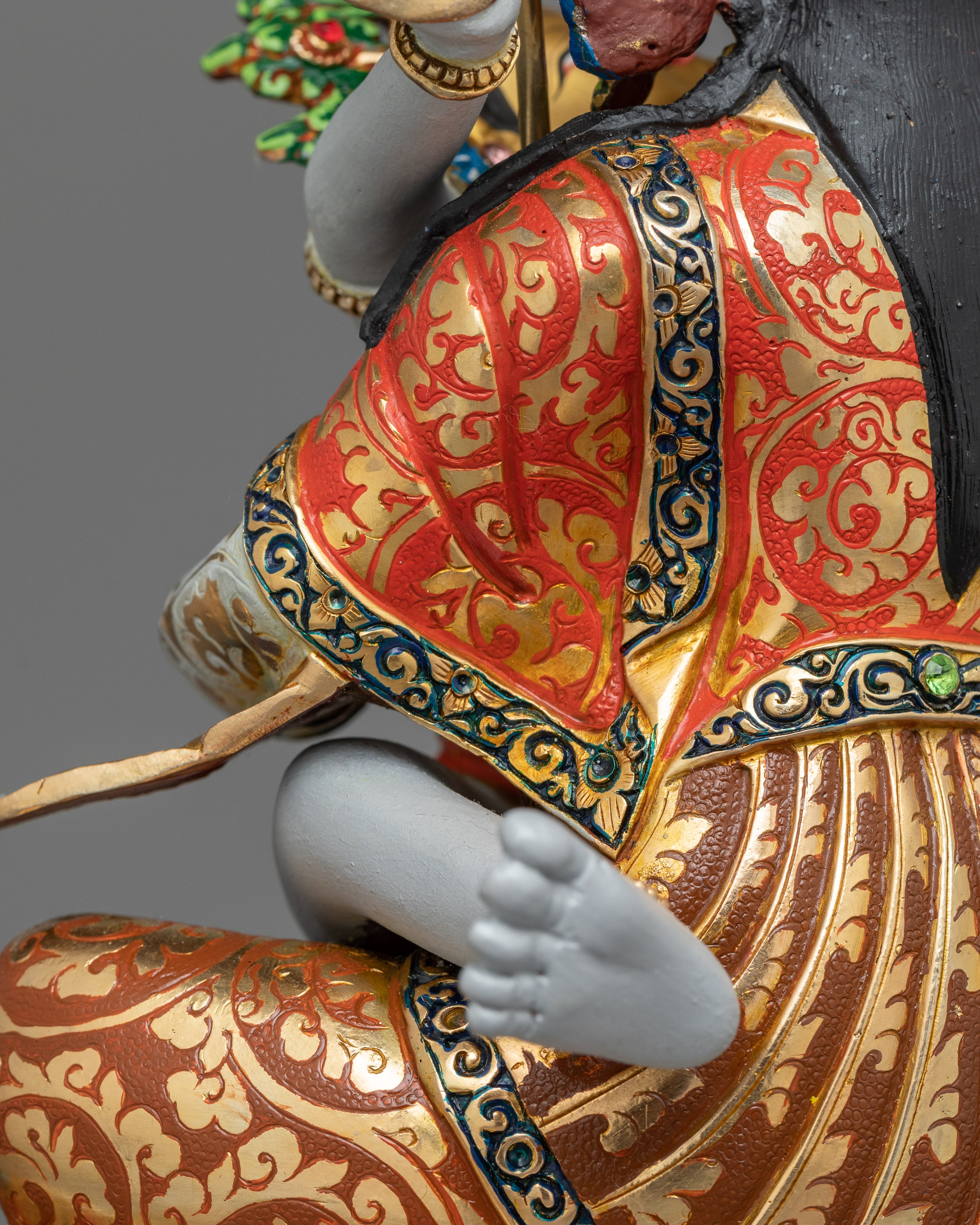 Guru Rinpoche with His Consort Sacred Union | Protector of the Vajrayana Tradition
