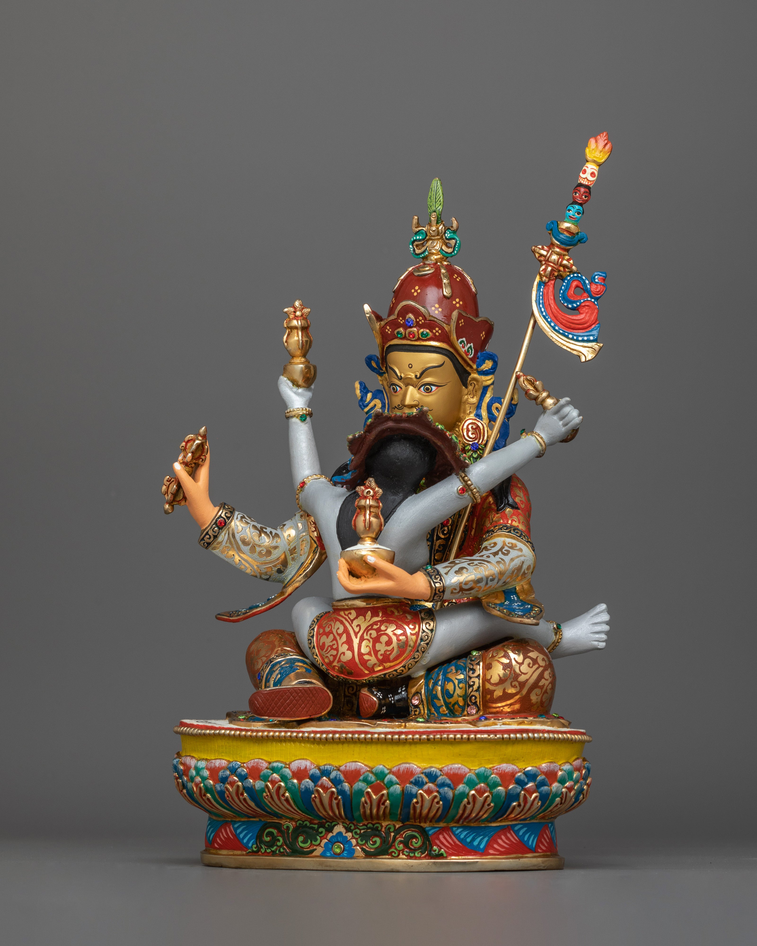 Guru Rinpoche with His Consort Sacred Union | Protector of the Vajrayana Tradition