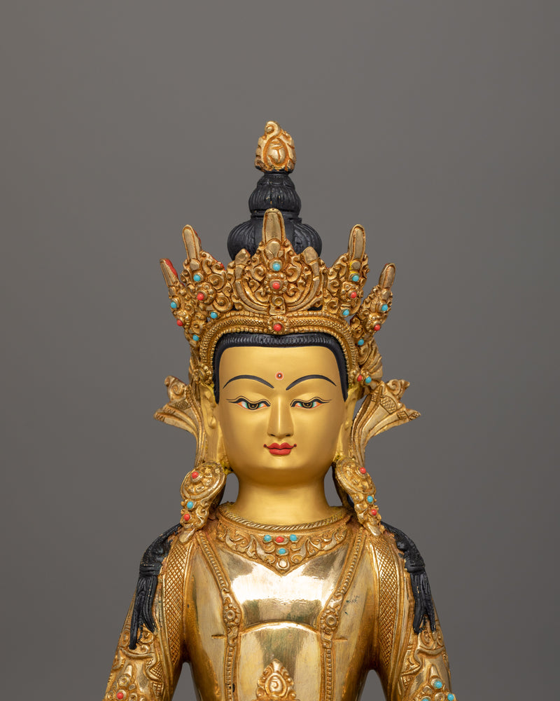 Compassionate Deity Amitayus | Symbol of Longevity