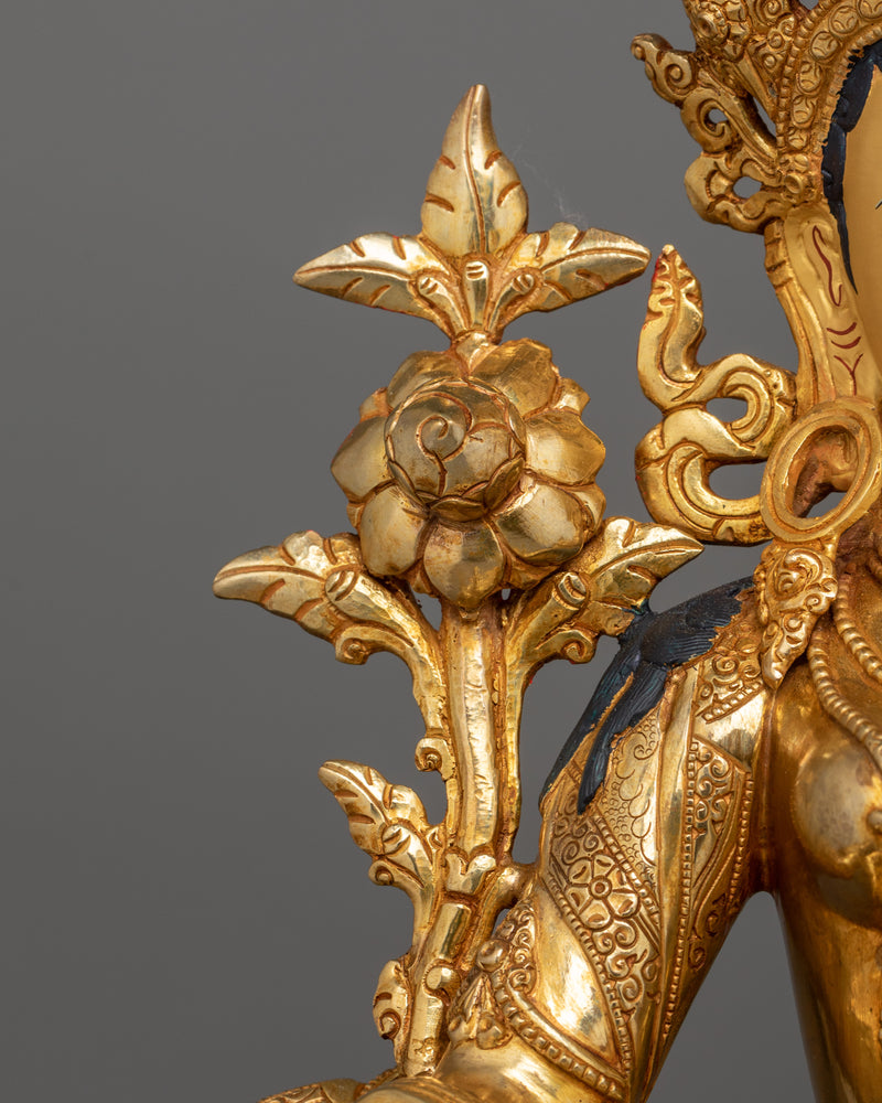 The Compassionate Green Tara Statue | Mother of Liberation