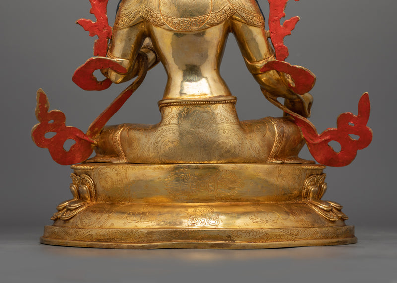 The Compassionate Green Tara Statue | Mother of Liberation