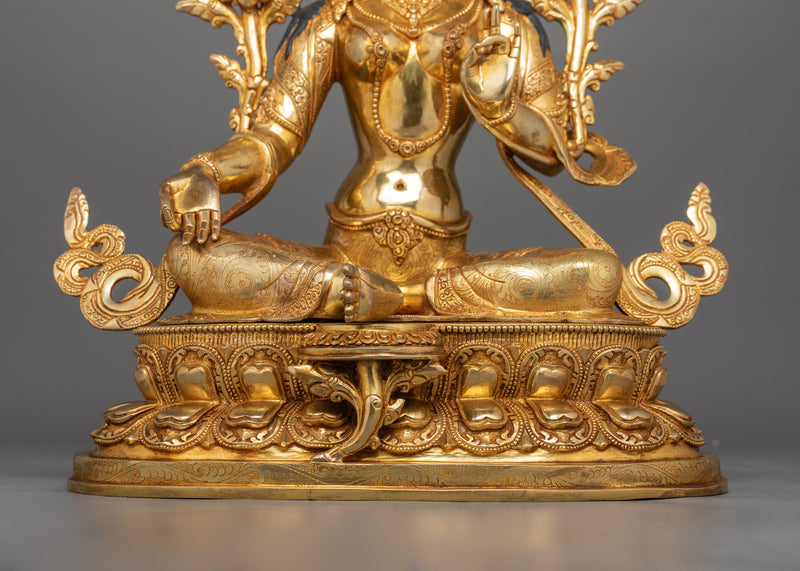 The Compassionate Green Tara Statue | Mother of Liberation