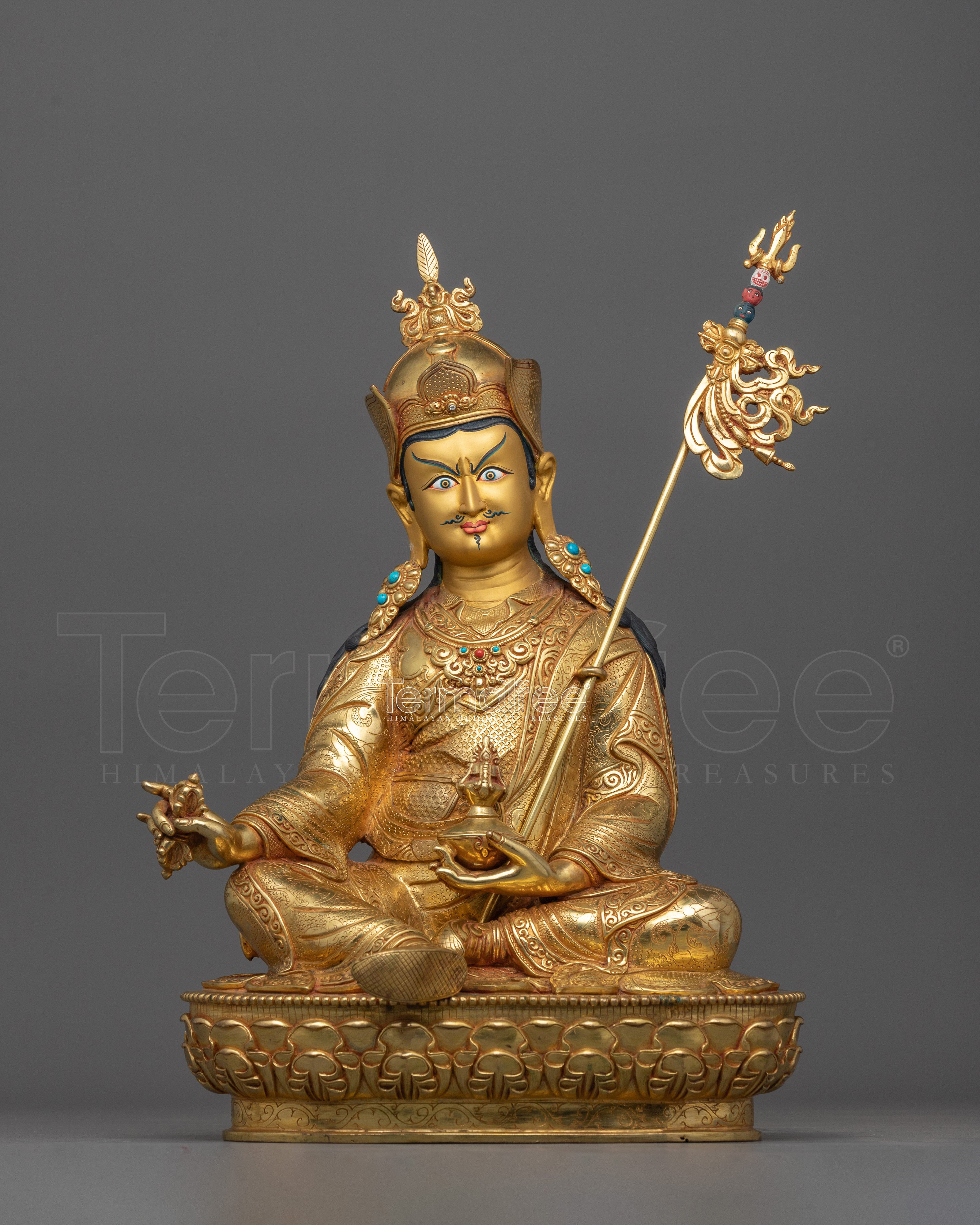 Guru Rinpoche Lotus-Born Figure | Embodiment of Enlightened Compassion