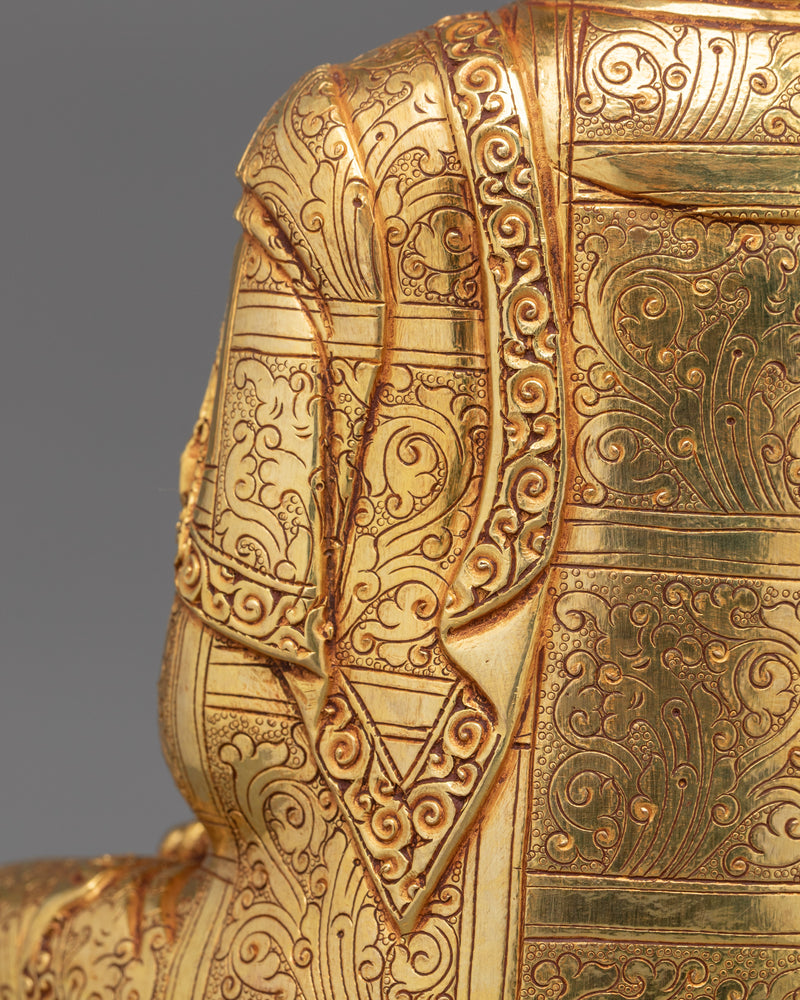 Serene Buddha Shakyamuni Zen Statue | The Enlightened Buddhist Master for All