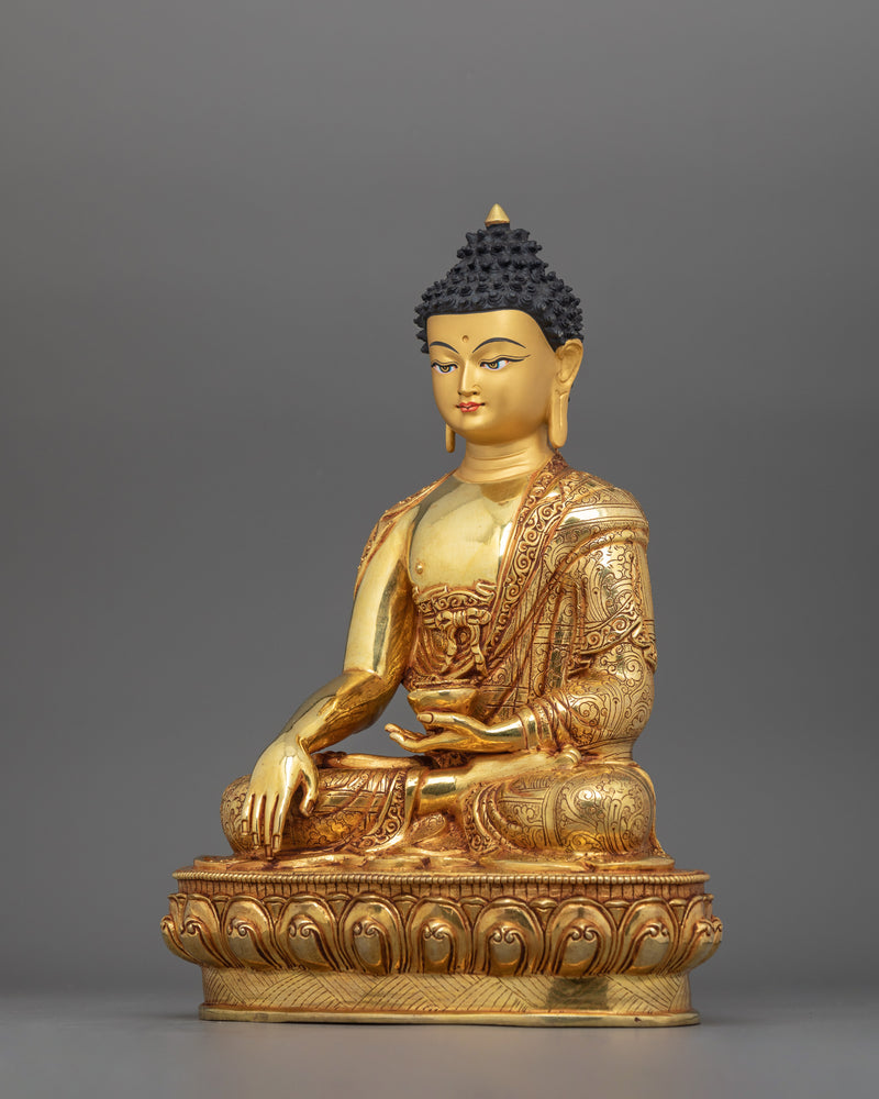 Serene Buddha Shakyamuni Zen Statue | The Enlightened Buddhist Master for All