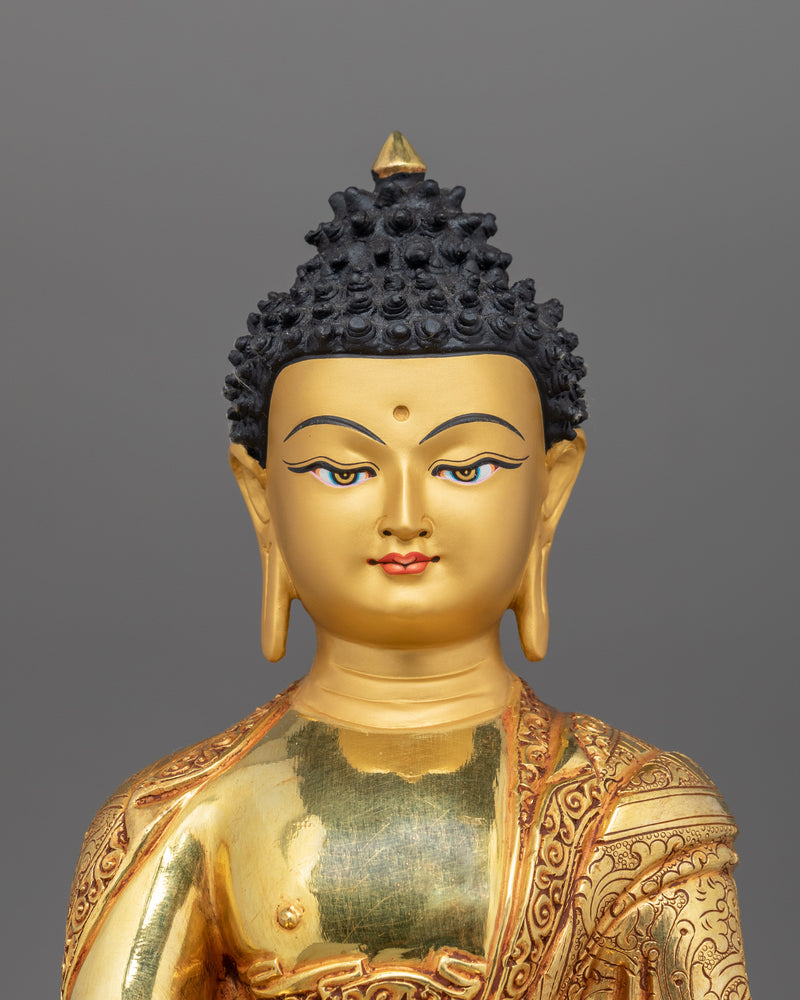 Serene Buddha Shakyamuni Zen Statue | The Enlightened Buddhist Master for All